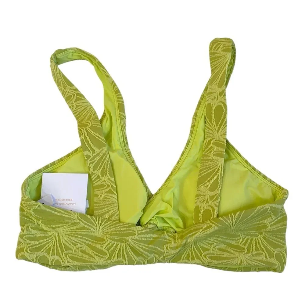 Andie Daiquiri Green Portofino Bikini Top Sz XS NWT